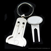 Engraved Golf Marker Keyring