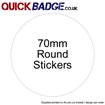 Custom Stickers 70mm (8 per sheet)