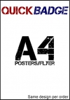 A4 Posters/Flyers