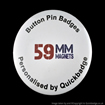 59mm ( 2 1/4 inch) Custom Fridge Magnets