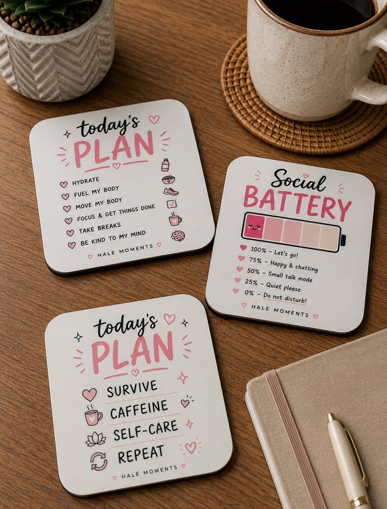 Square coaster custom design