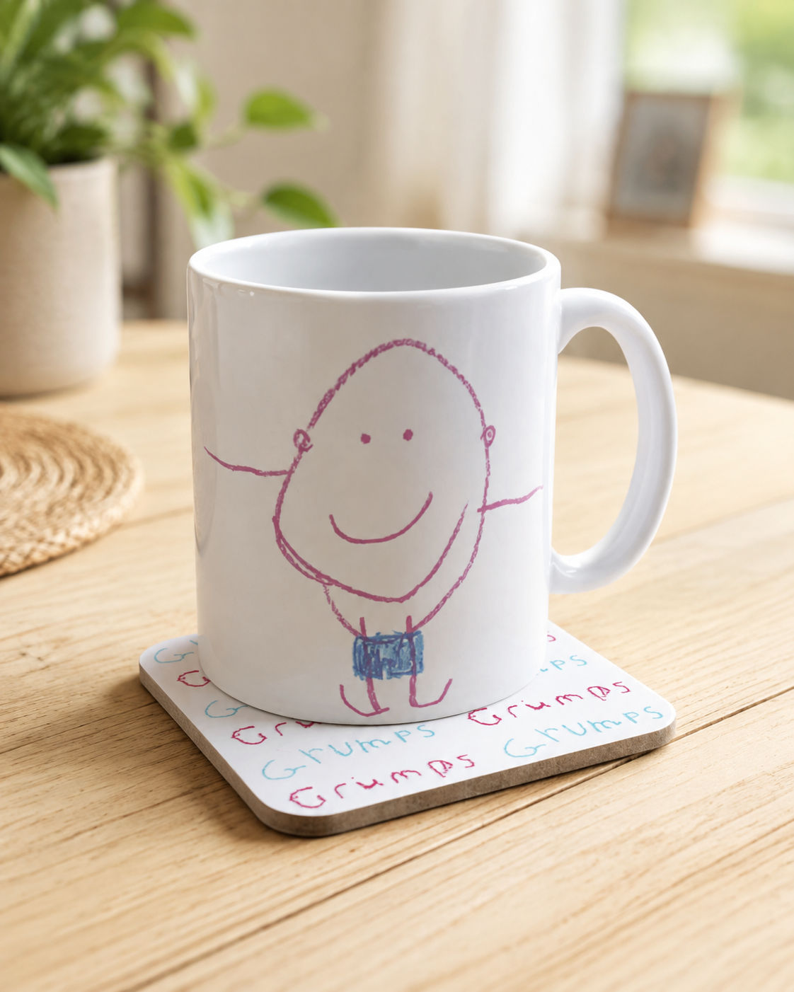 custom mug and coaster