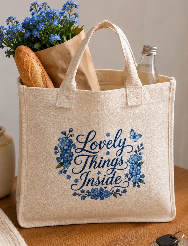custom printed tote bag