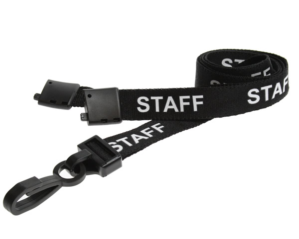 Quickbadge product — Black with white text