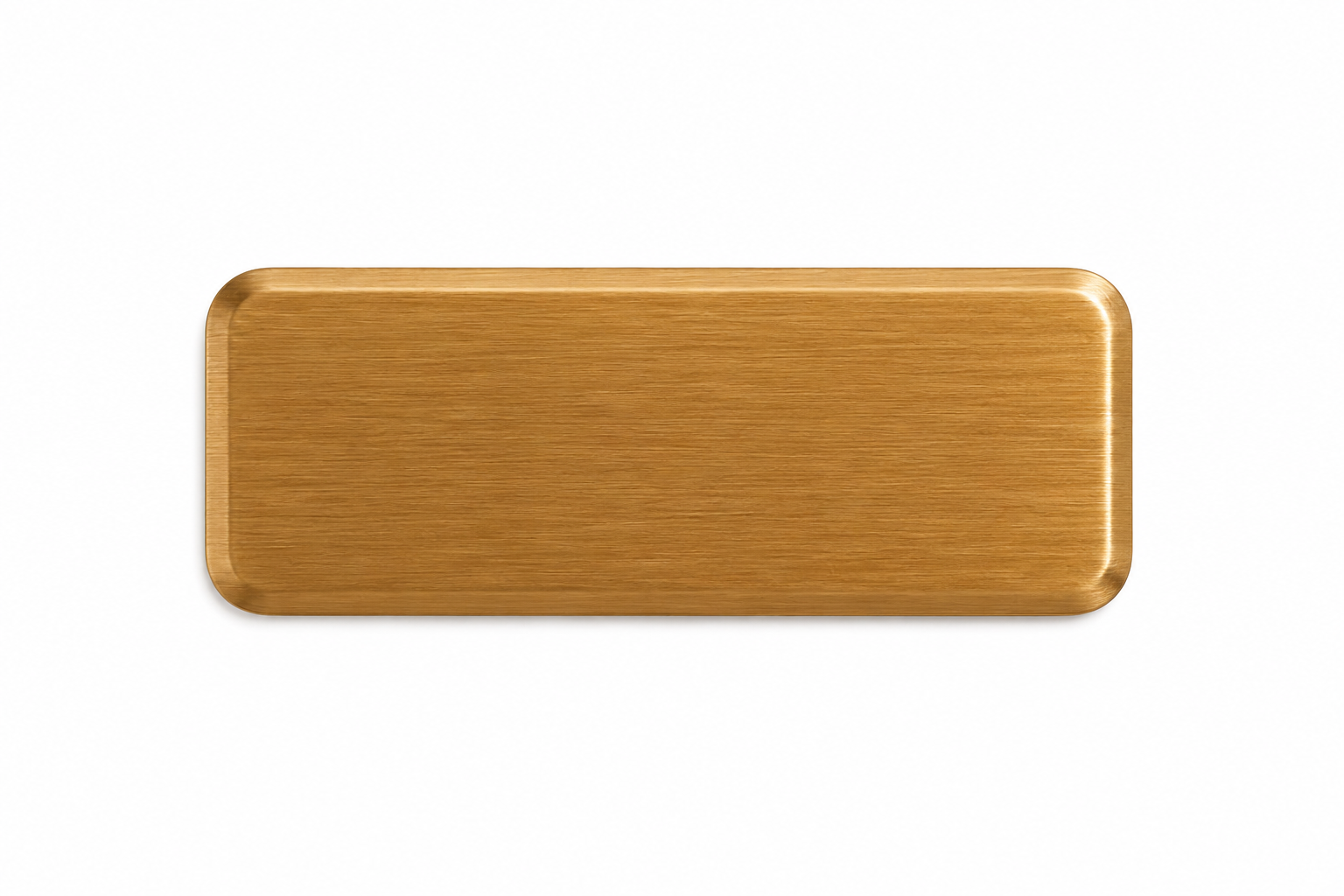 Quickbadge product — Brushed Gold