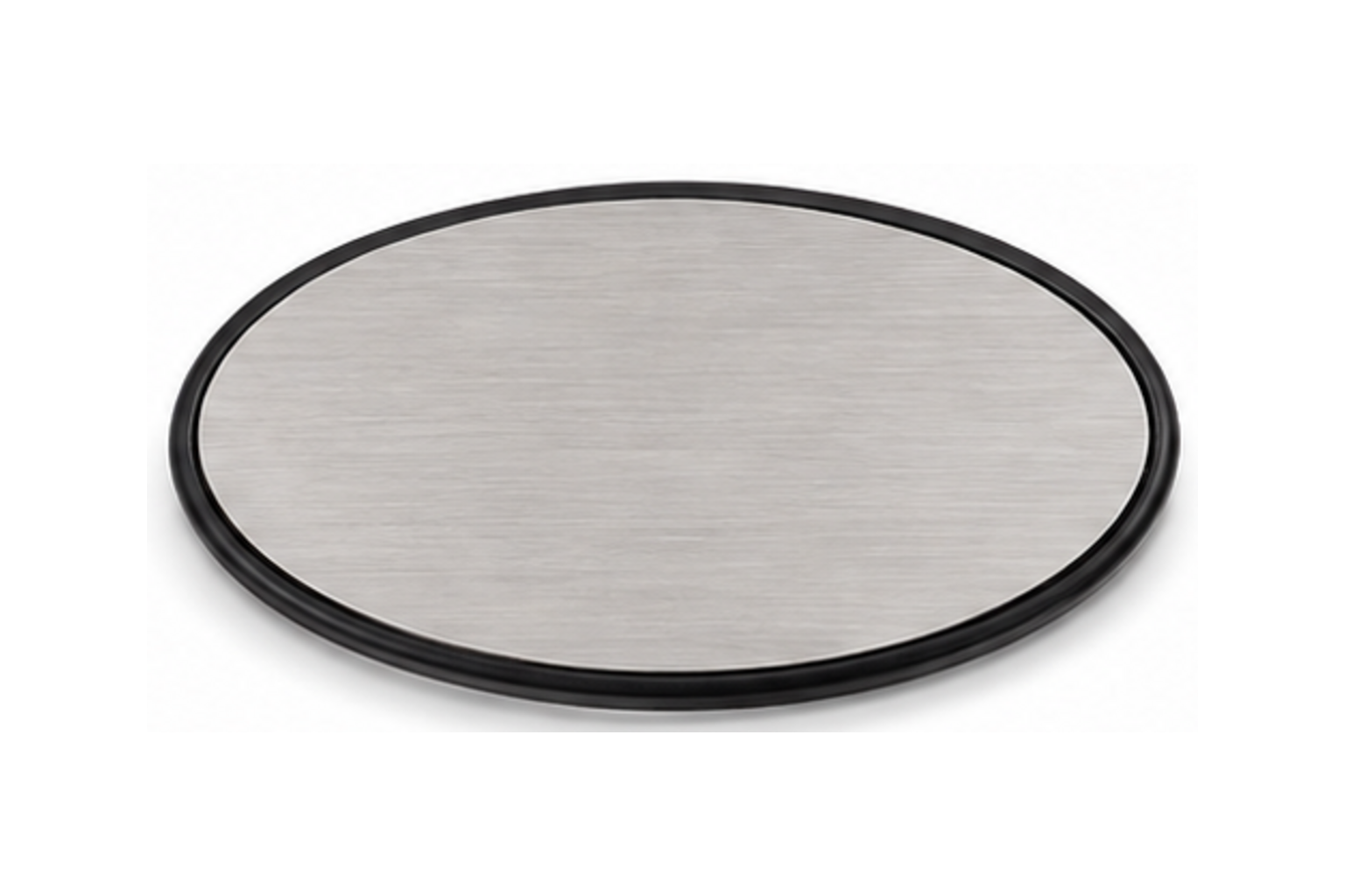 Quickbadge product — Brushed Silver