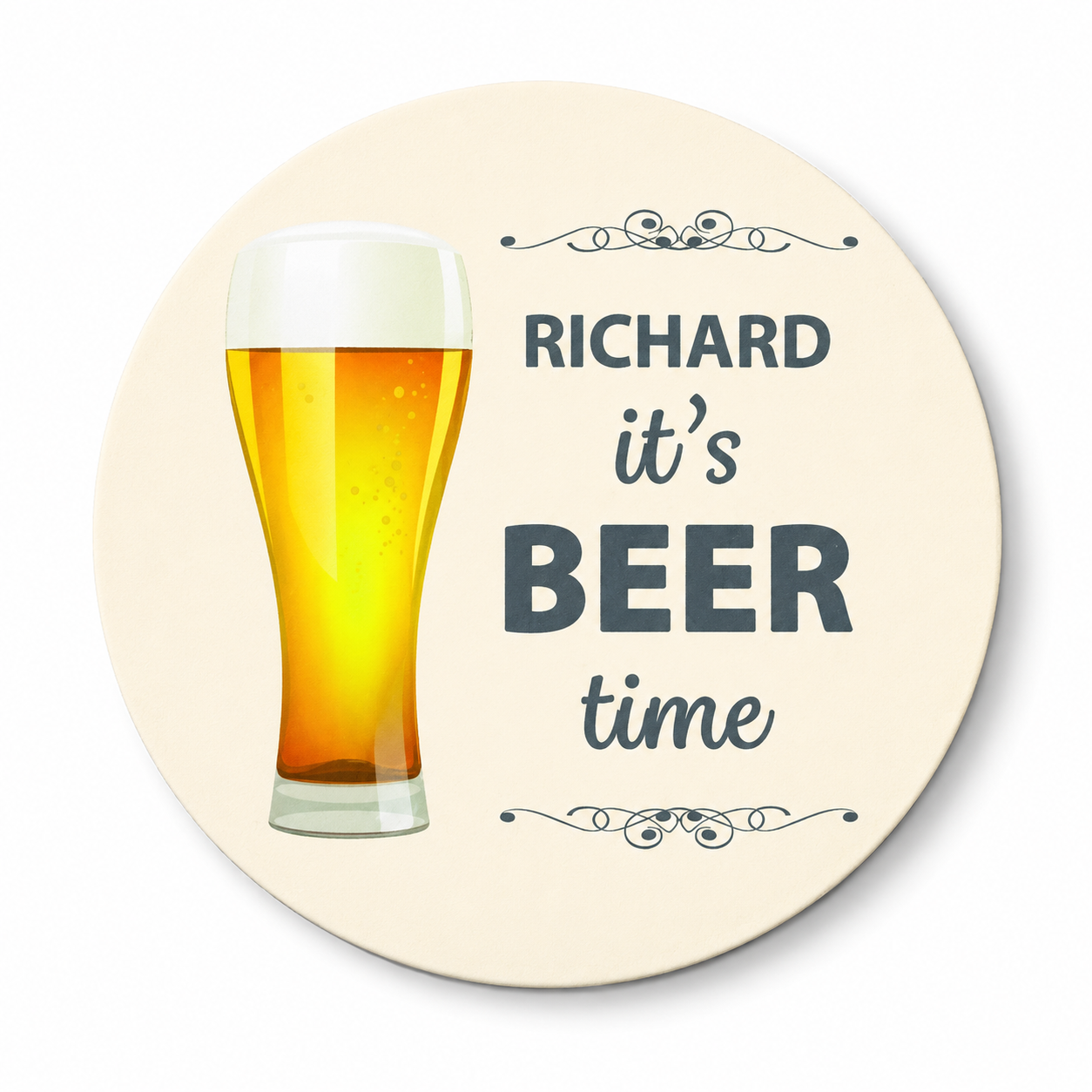 Quickbadge product — Round