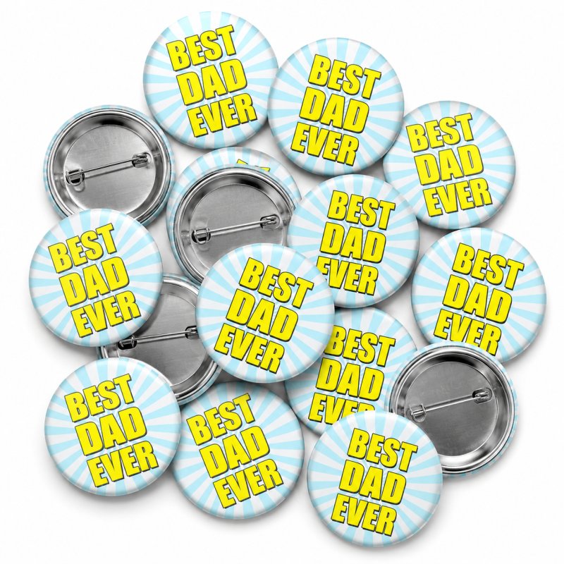 Best Dad Ever Badge