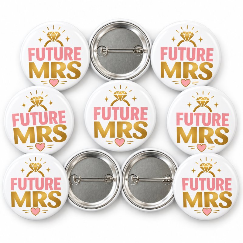 Future Mrs Engagement and Hen Party Badge