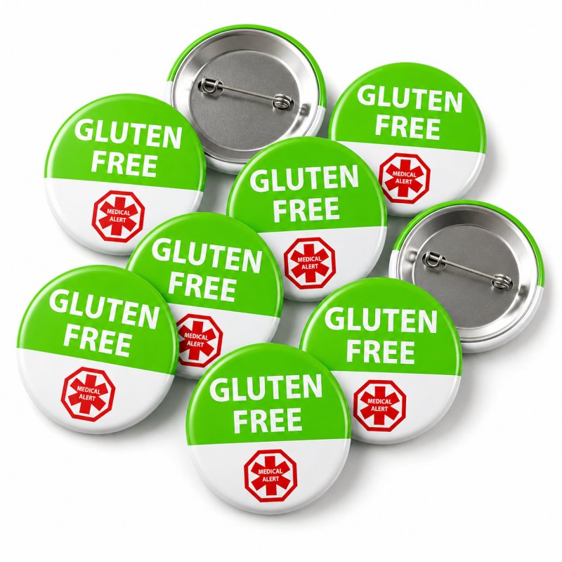 Gluten Free Alert Badge