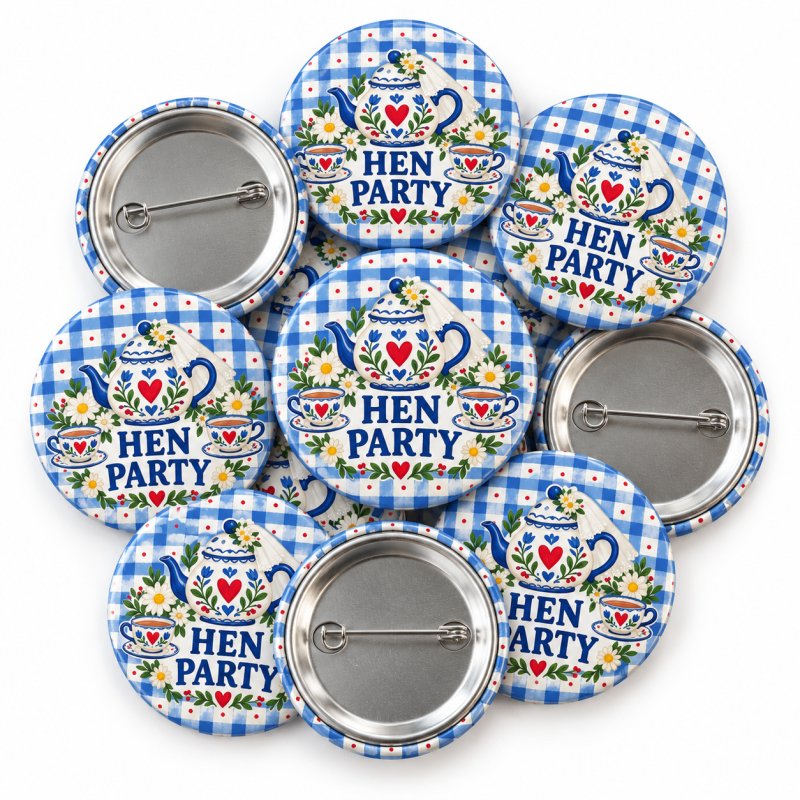 Hen Party Afternoon Tea Badge