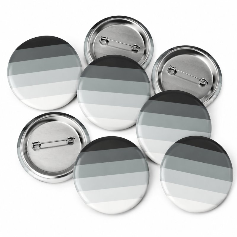 Heterosexual Button Pin Badge