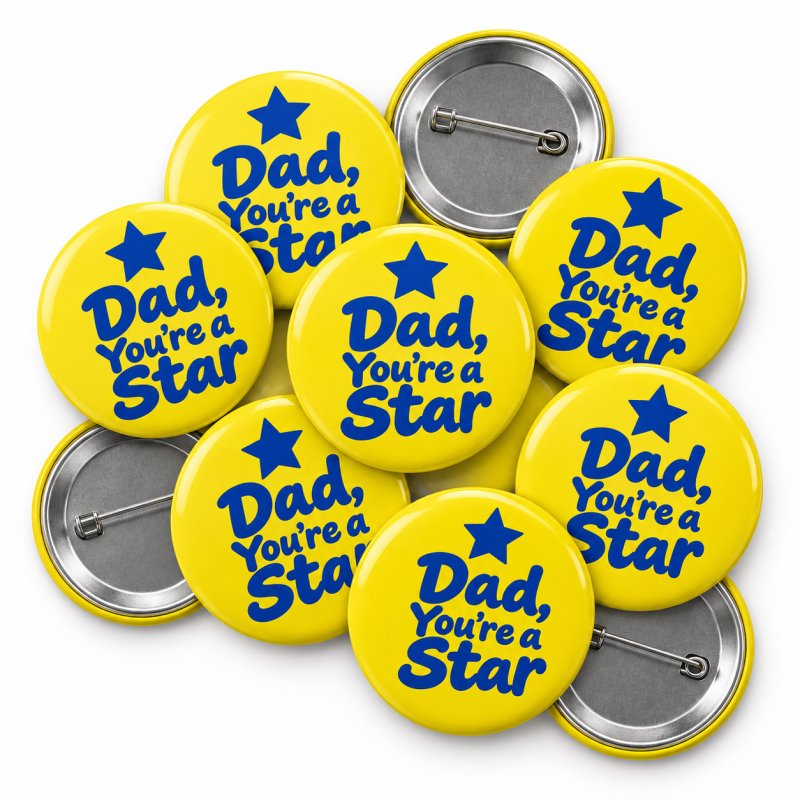 Dad, You’re a Star Badge