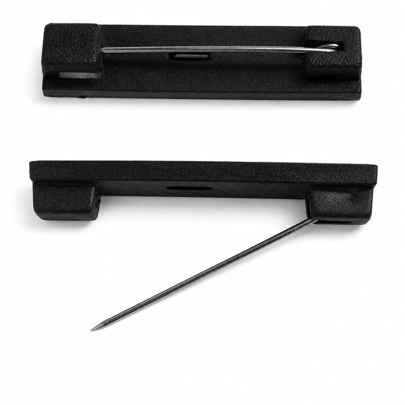 Standard Pin Fastener - Black