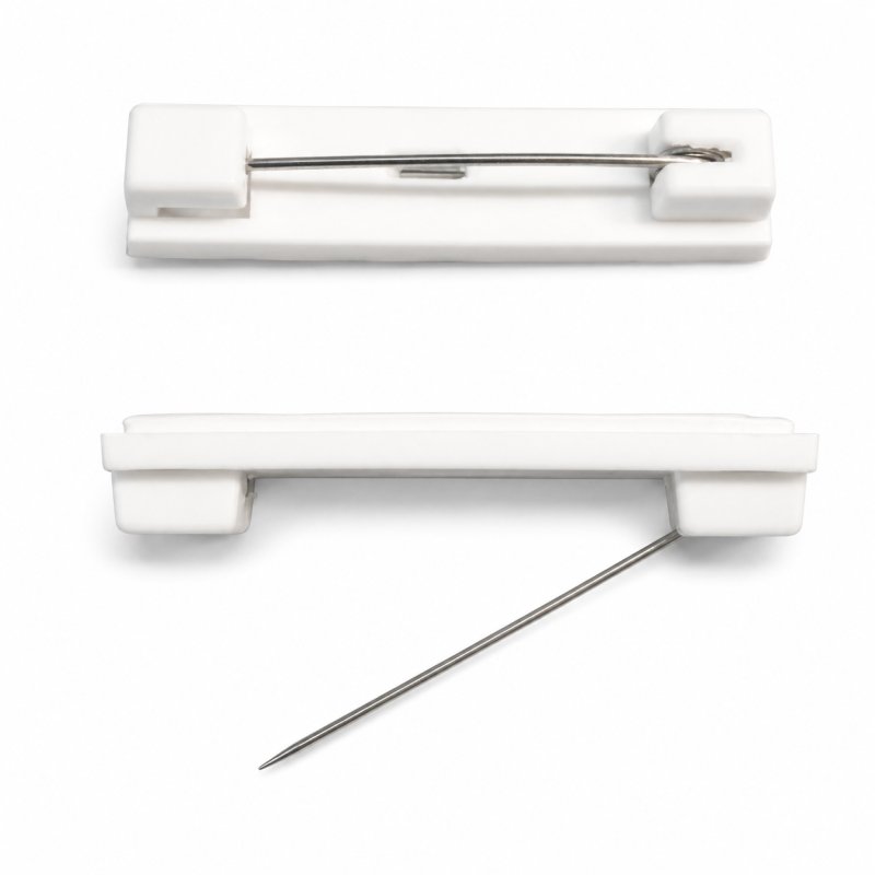 Standard Pin Fastener - White