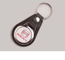 Leather Style Key Fob