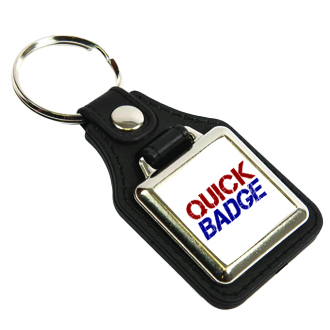 Leather Style Keyring