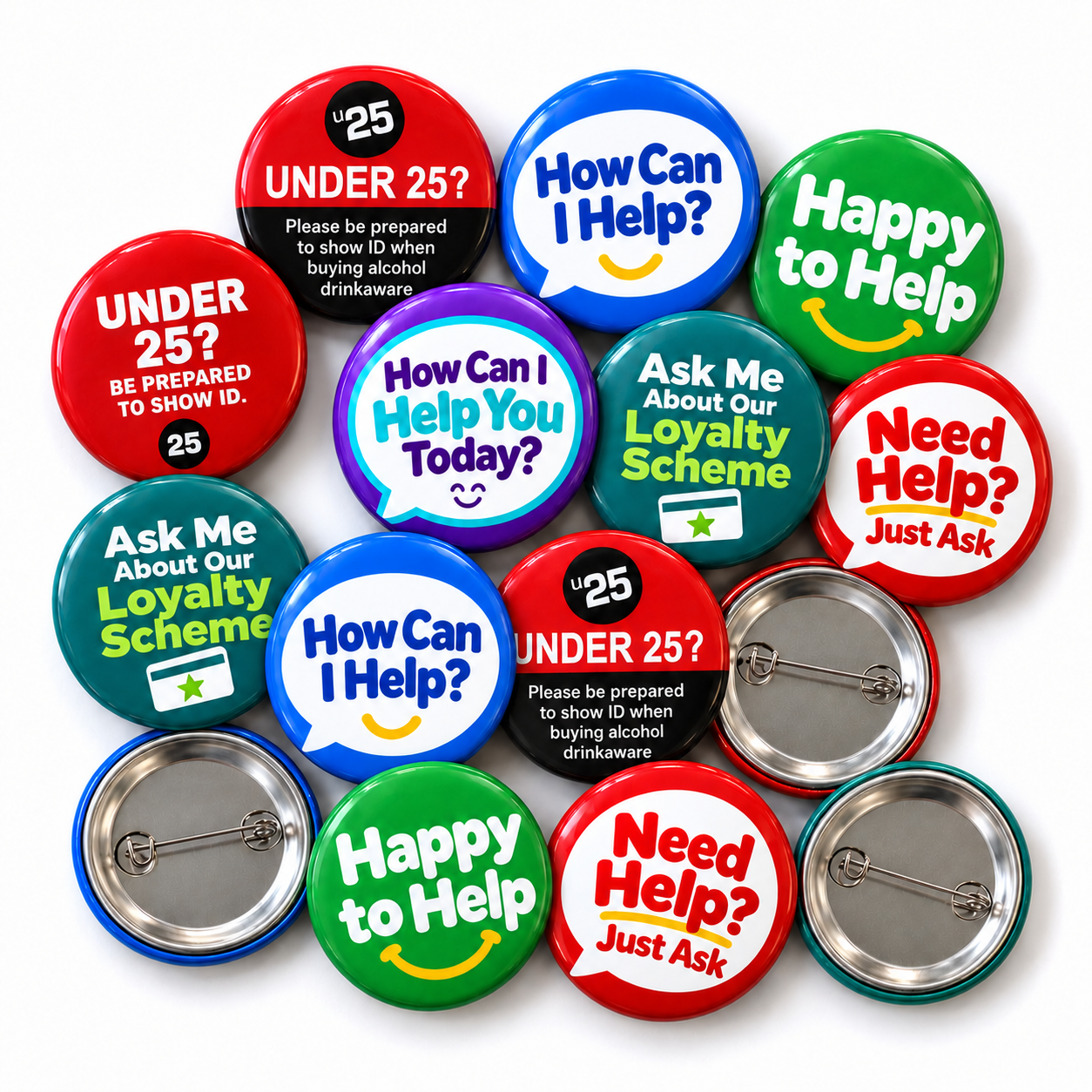 Challenge 25 & Retail Badges