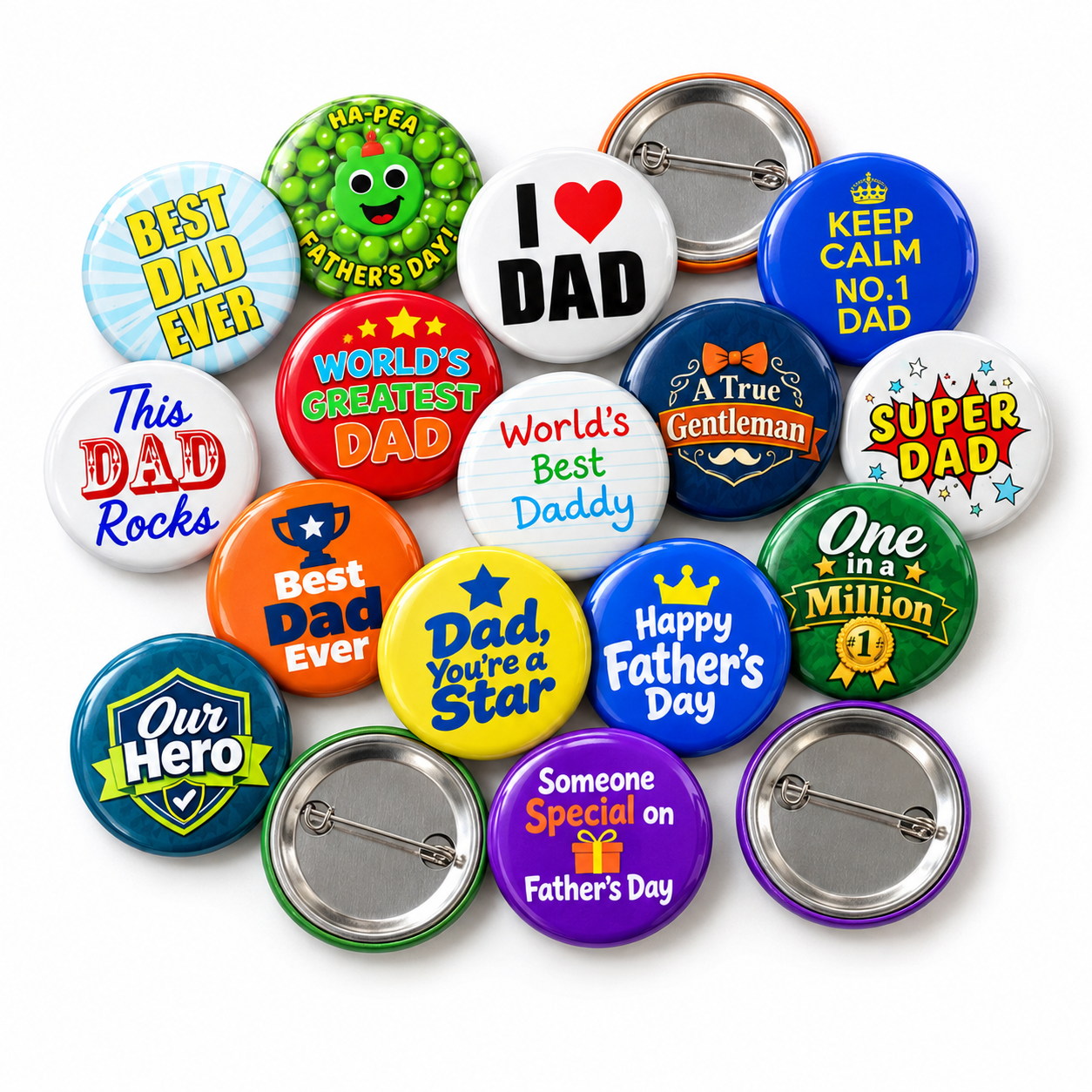 Father's Day Badges