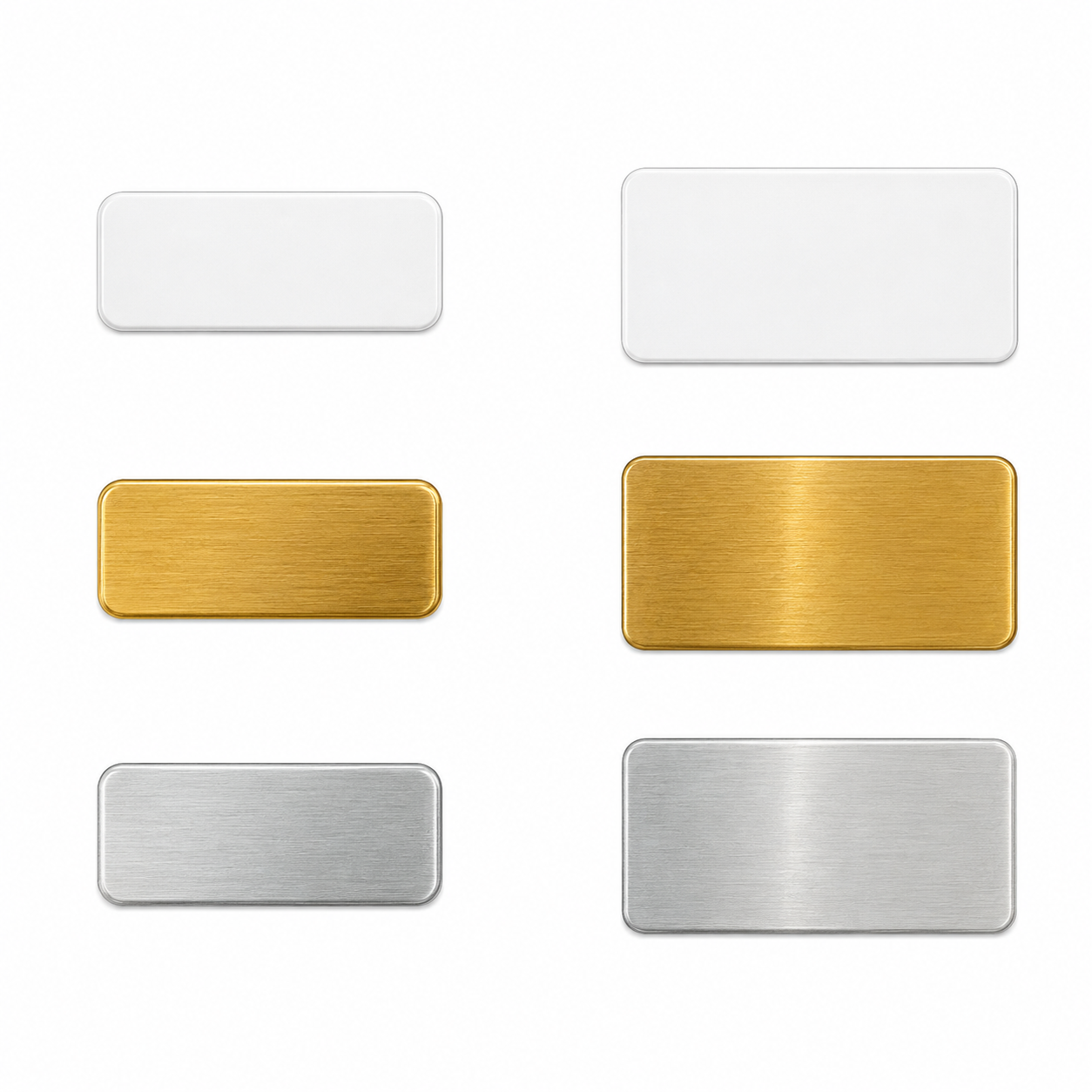 Metal Name Badges