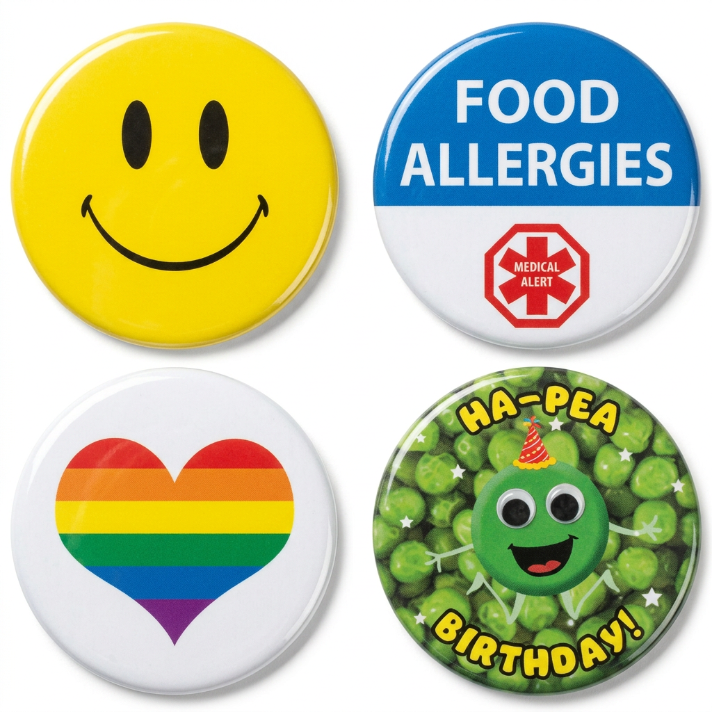 Pre-designed Themed Badges
