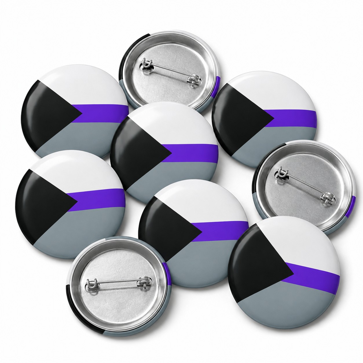 Demisexual Pride Button Pin Badge