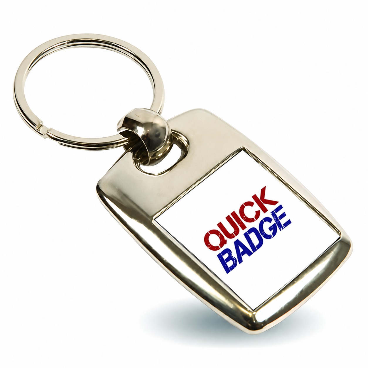 Silver Plated Keyring QBMK-25D