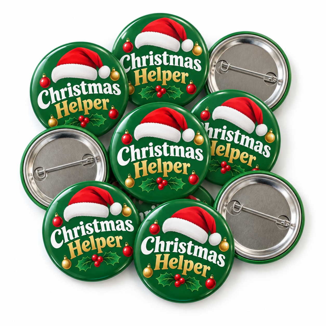 Christmas Helper Staff Badges