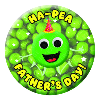 Ha-pea Fathers Day Badge