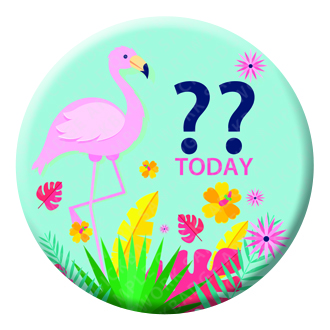 Flamingo Badge