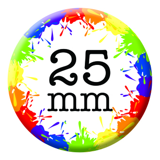 Custom 38mm Pin Badge Hen Night Stag Do Birthday Corporate Logo Bulk 