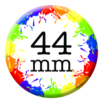 44mm (1 3/4 inch) Custom Button Pin Badges