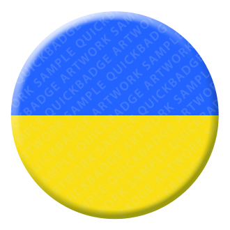 Ukrainian Flag Badge