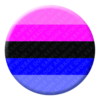 Omnisexual Button Pin Badge