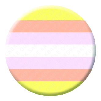 Pangender Button Pin Badge