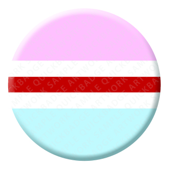 Hijra Button Pin Badge
