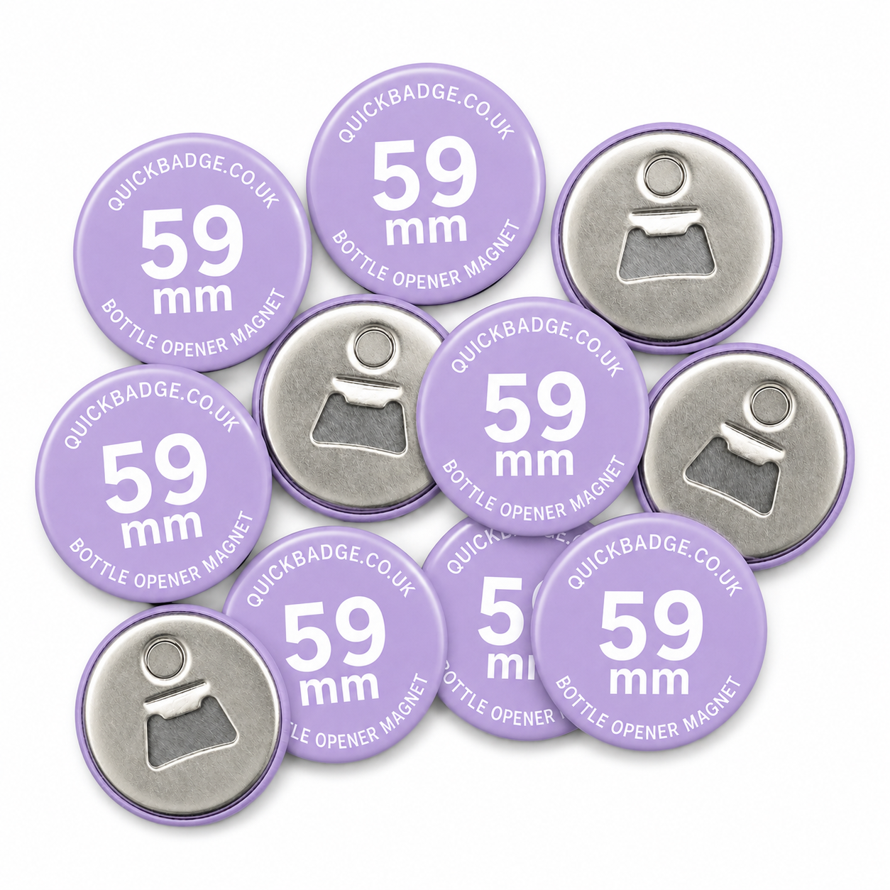 59mm Bottle Opener Fridge Magnet