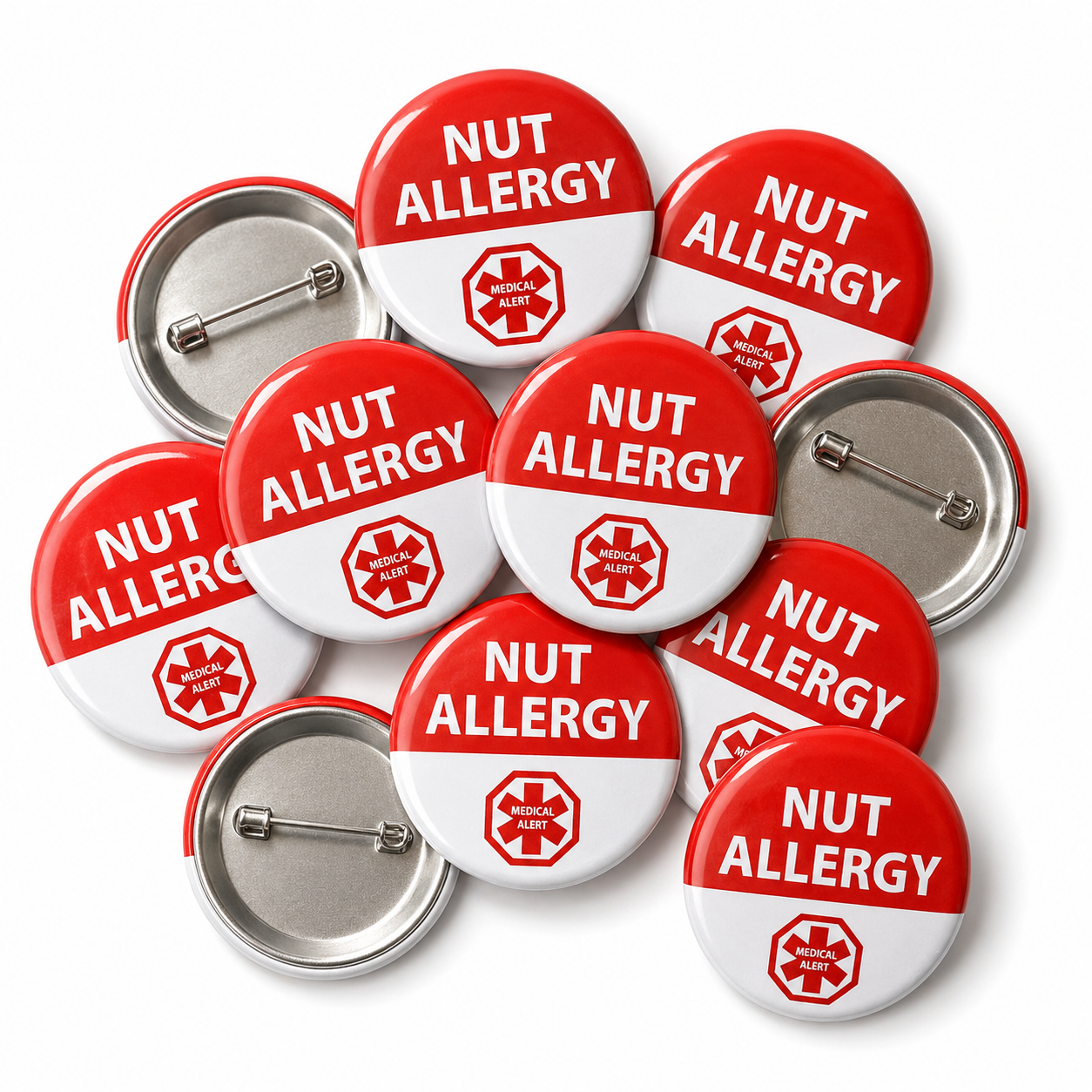 Nut Allergy Alert Badge