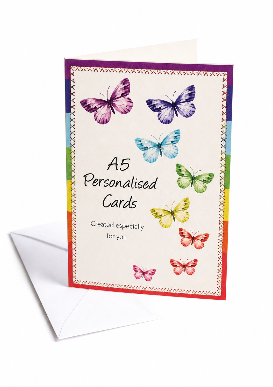 Personalised A5 Cards (148mm x 210mm)