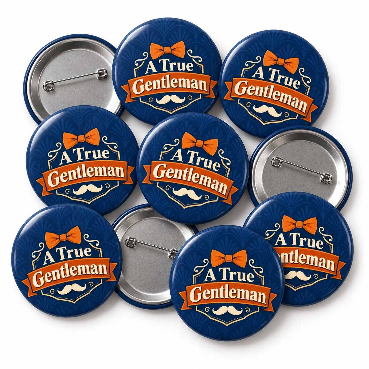 A True Gentleman Celebration Badge