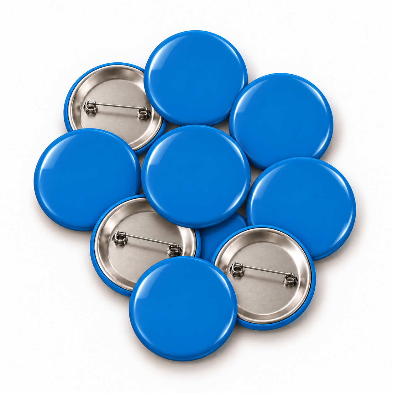 Blue School House Badge