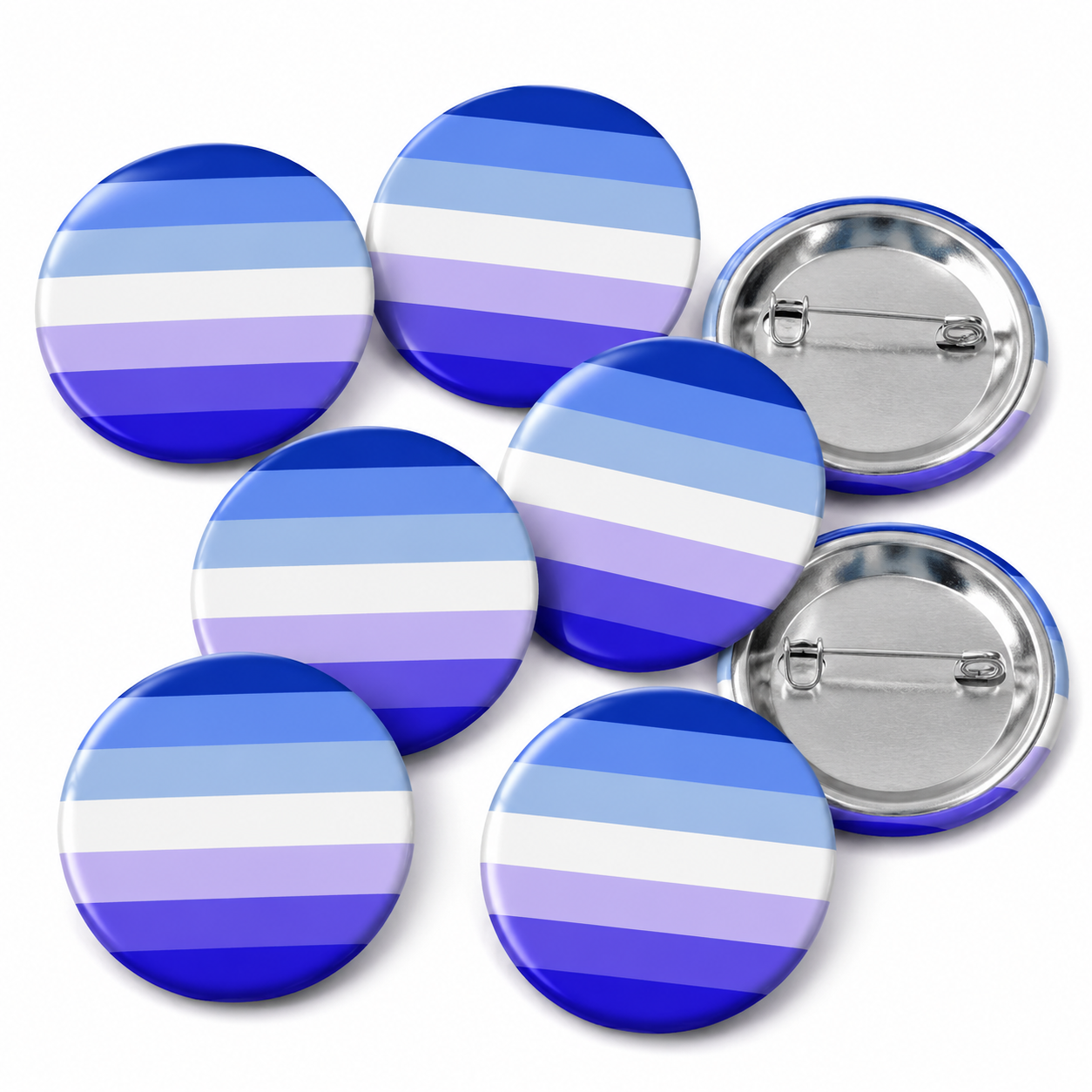 Butch Lesbian Button Pin Badge