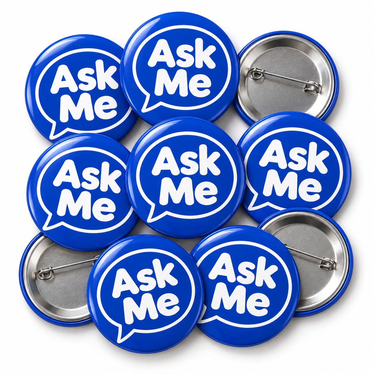 Ask Me Retail Staff Badges