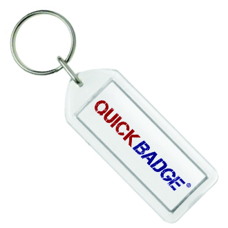 Clear Acrylic Keyring QB-F1
