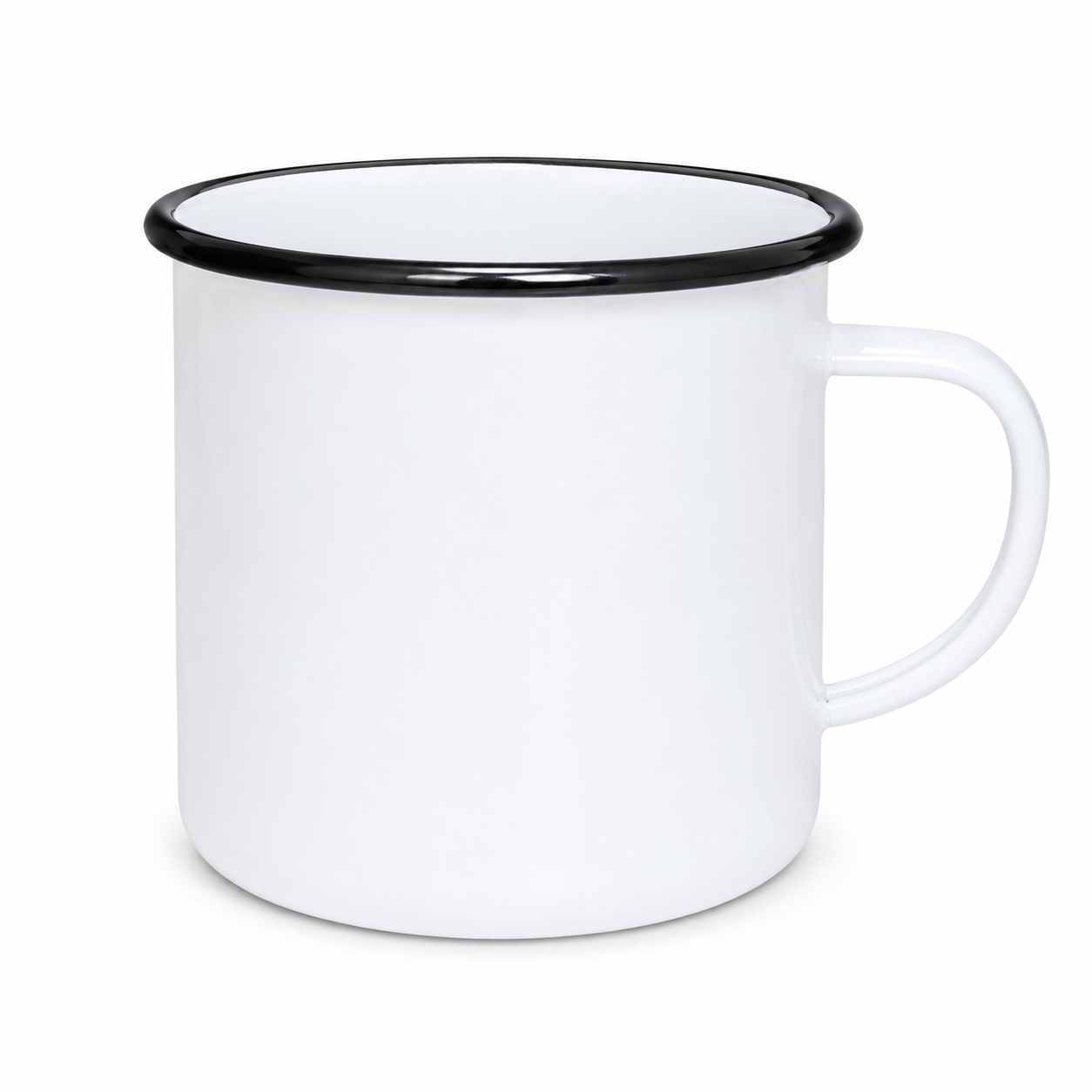Custom Printed Enamel Mug 12oz