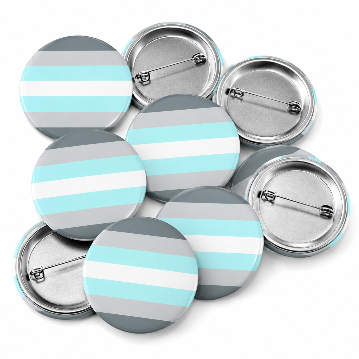 Demiboy Button Pin Badge