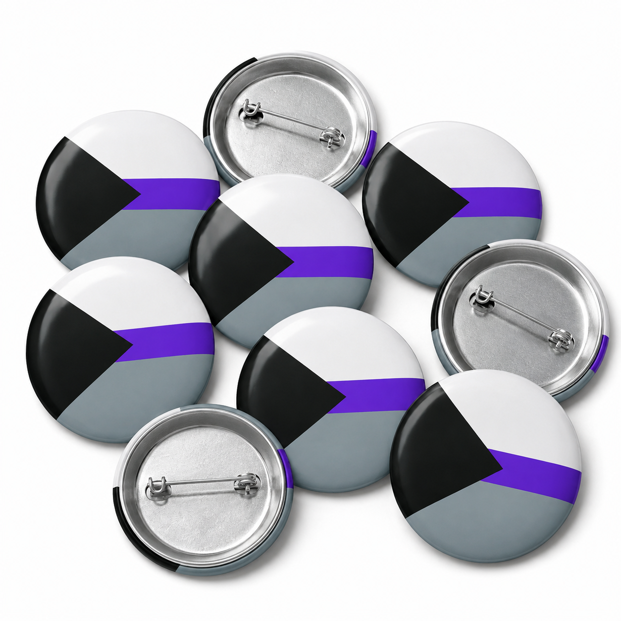 Demisexual Pride Button Pin Badge