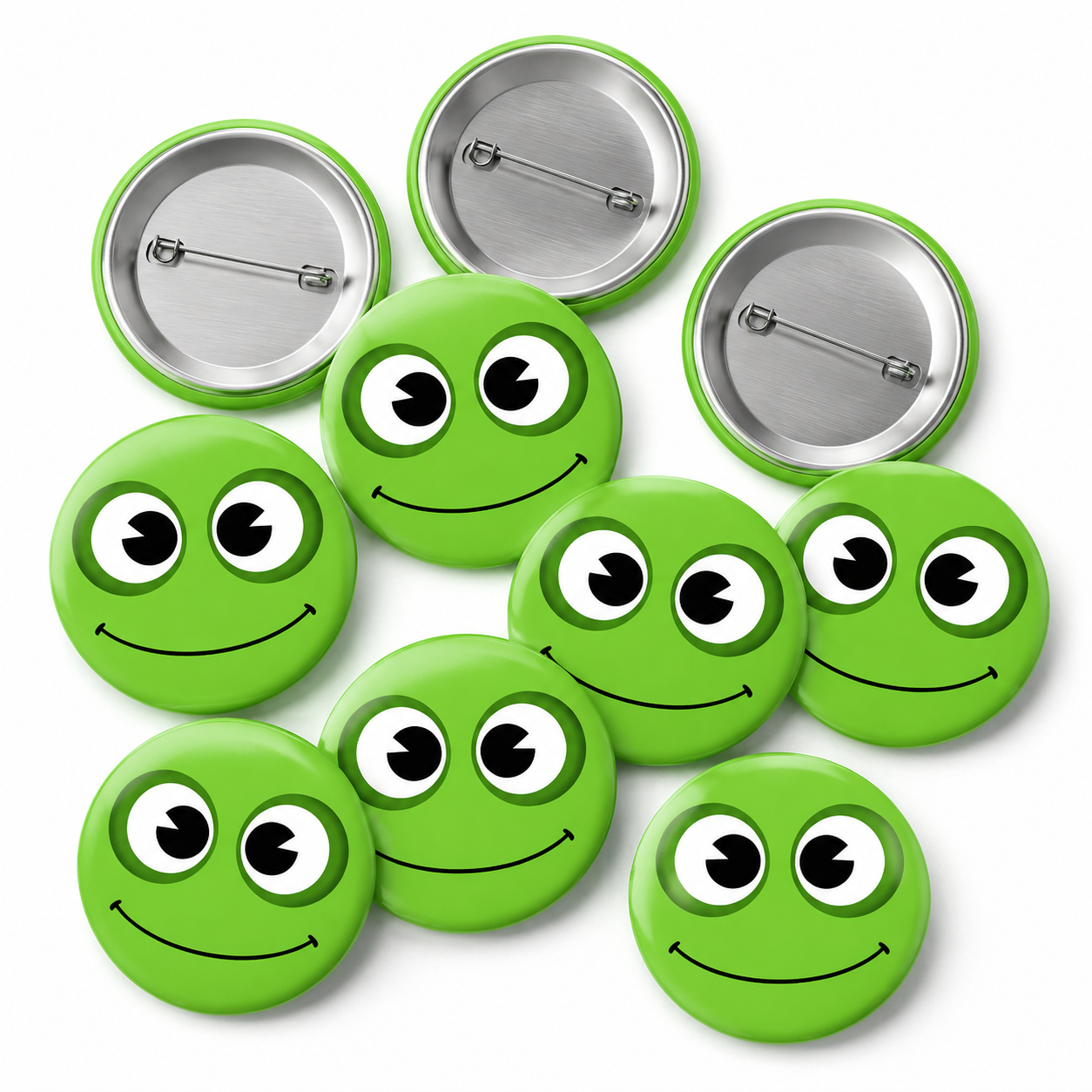 Frog Button Pin Badge