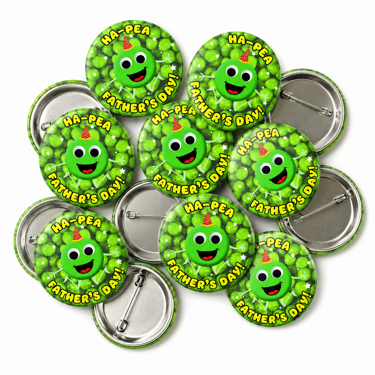 Ha-pea Fathers Day Badge
