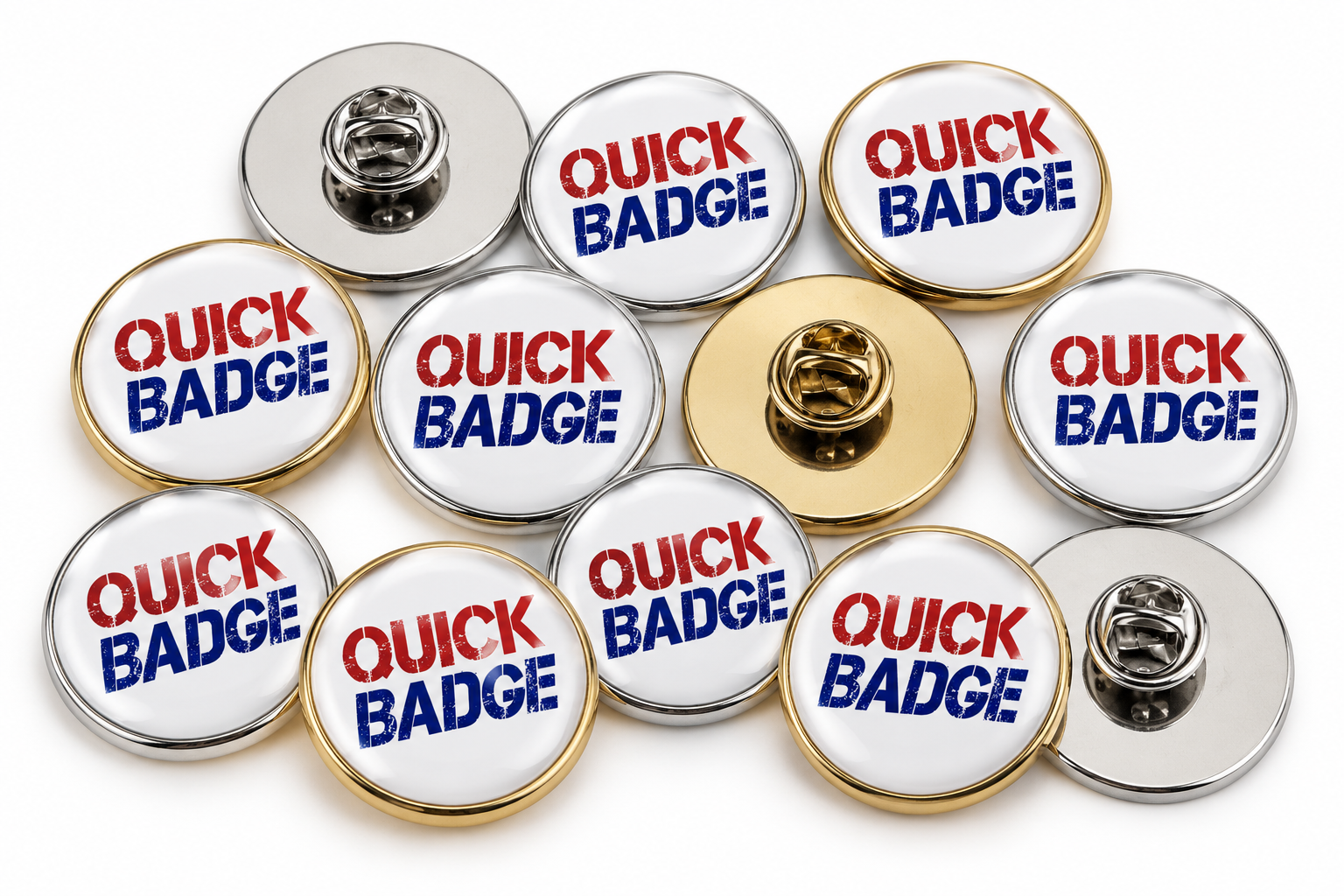 Insert Lapel Pin- Round 25mm
